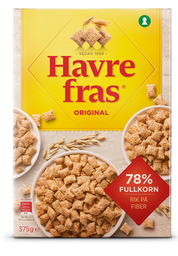 Havrefras Original Förpackning - framifrån